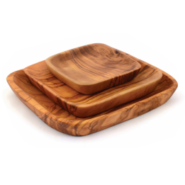 Set tří čtvercových misek