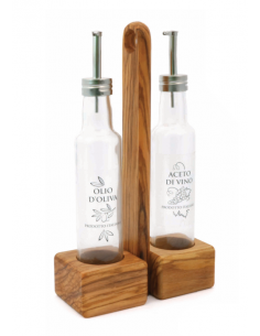 Set na olej a ocet se stojanem