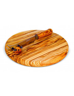 Kulaté prkénko s nožem 22 x...