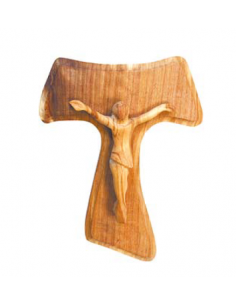 Kříž tau s Kristem 18 cm