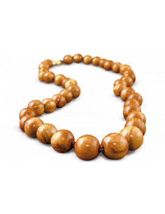 Náhrdelník z velkých korálků