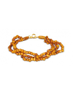 Náramek z drobných korálků