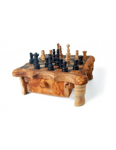 Šachy s frézovanou hranou...