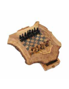 Šachy s rustikální...