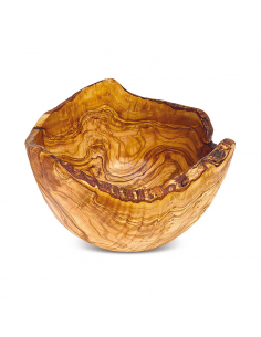 Ručně vyřezávaná miska z olivového dřeva